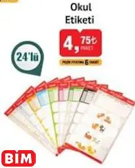 STUDİ OKUL ETİKETİ STUDİ OKUL ETİKETİ